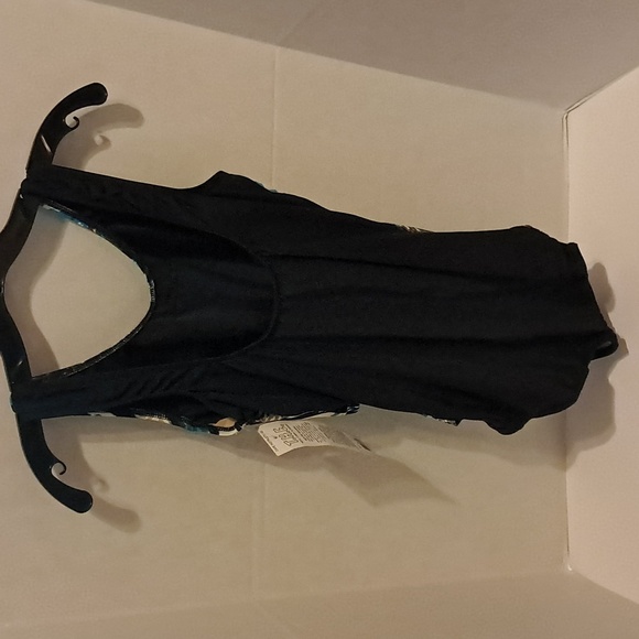 Life By T.H.E Blue and Black Patterned One Piece Swimsuit - Picture 4 of 10